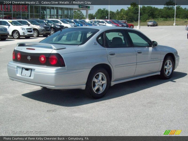 Galaxy Silver Metallic / Medium Gray 2004 Chevrolet Impala LS