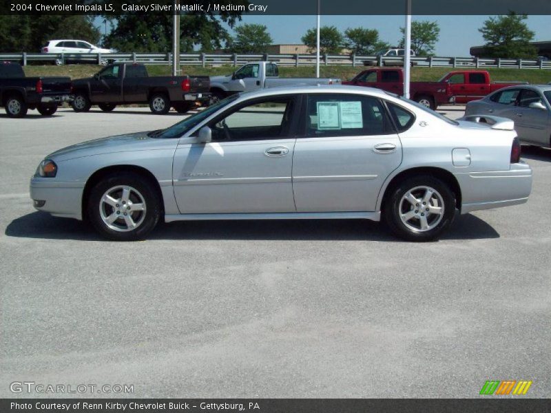 Galaxy Silver Metallic / Medium Gray 2004 Chevrolet Impala LS