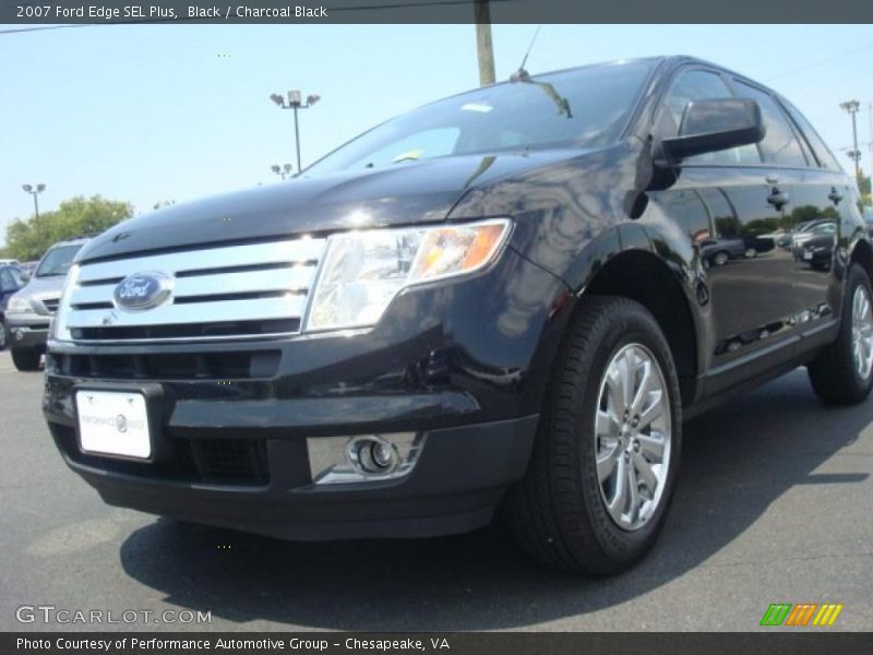 Black / Charcoal Black 2007 Ford Edge SEL Plus