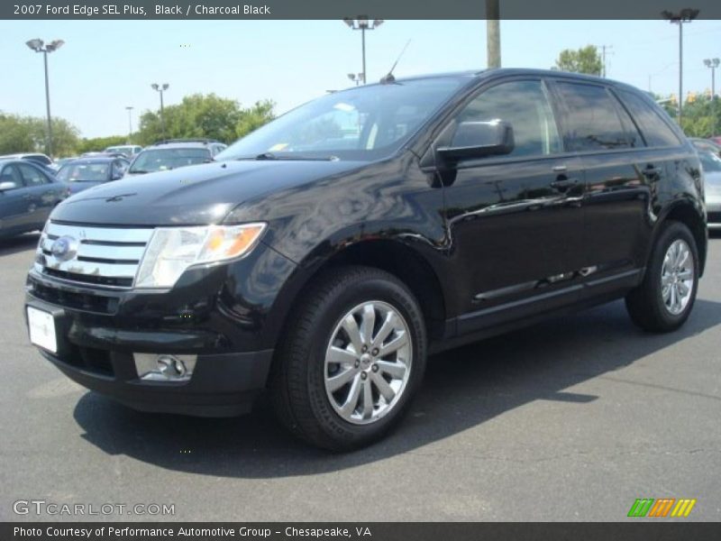 Black / Charcoal Black 2007 Ford Edge SEL Plus