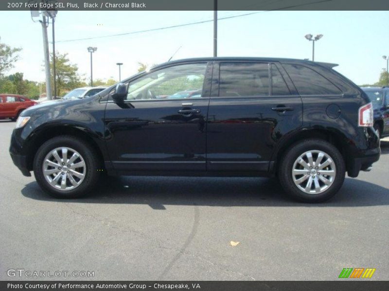 Black / Charcoal Black 2007 Ford Edge SEL Plus
