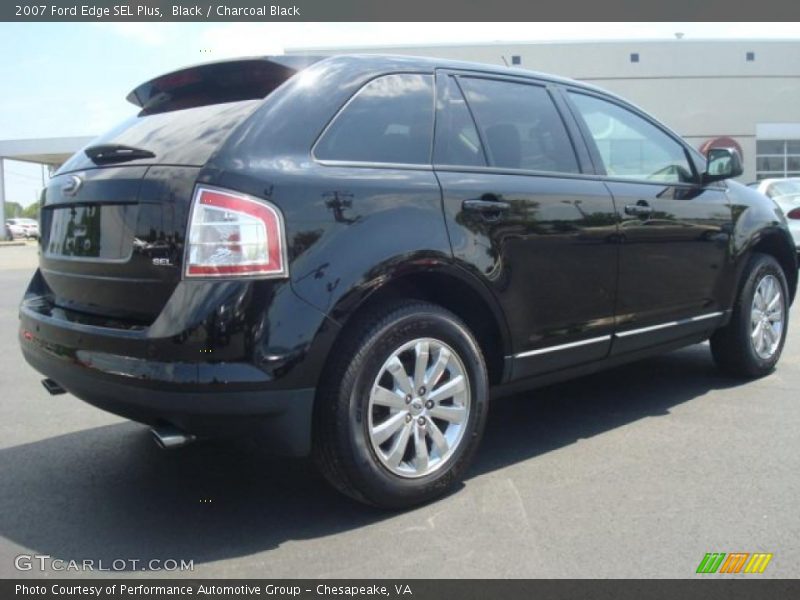 Black / Charcoal Black 2007 Ford Edge SEL Plus