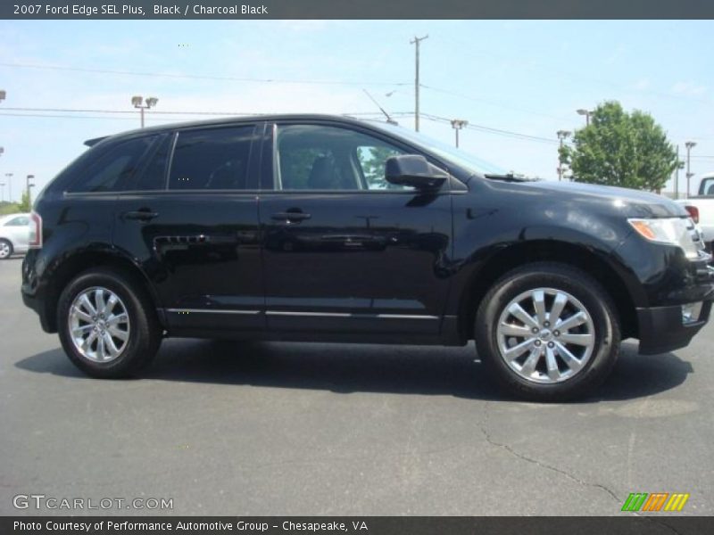 Black / Charcoal Black 2007 Ford Edge SEL Plus