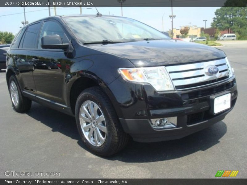 Black / Charcoal Black 2007 Ford Edge SEL Plus