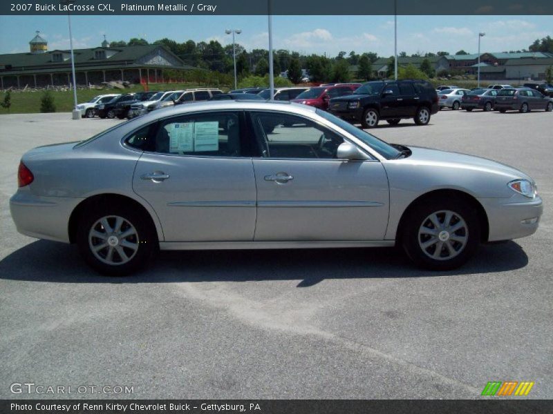 Platinum Metallic / Gray 2007 Buick LaCrosse CXL