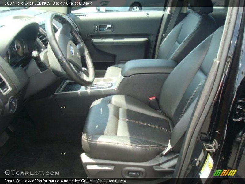 Black / Charcoal Black 2007 Ford Edge SEL Plus