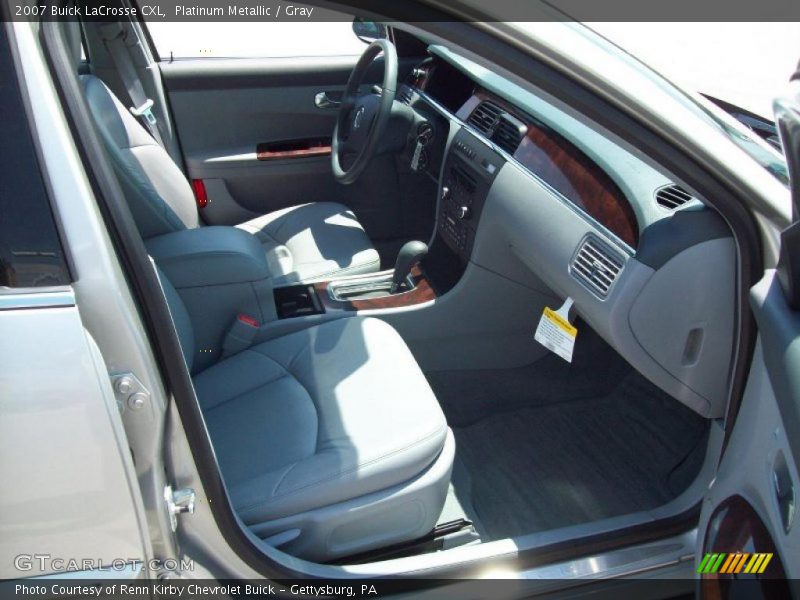 Platinum Metallic / Gray 2007 Buick LaCrosse CXL