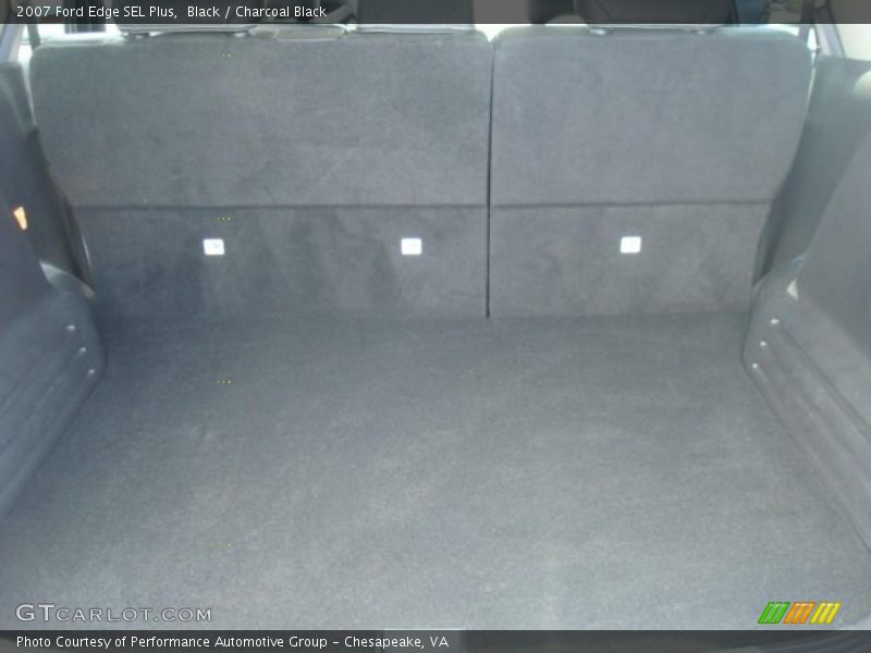 Black / Charcoal Black 2007 Ford Edge SEL Plus