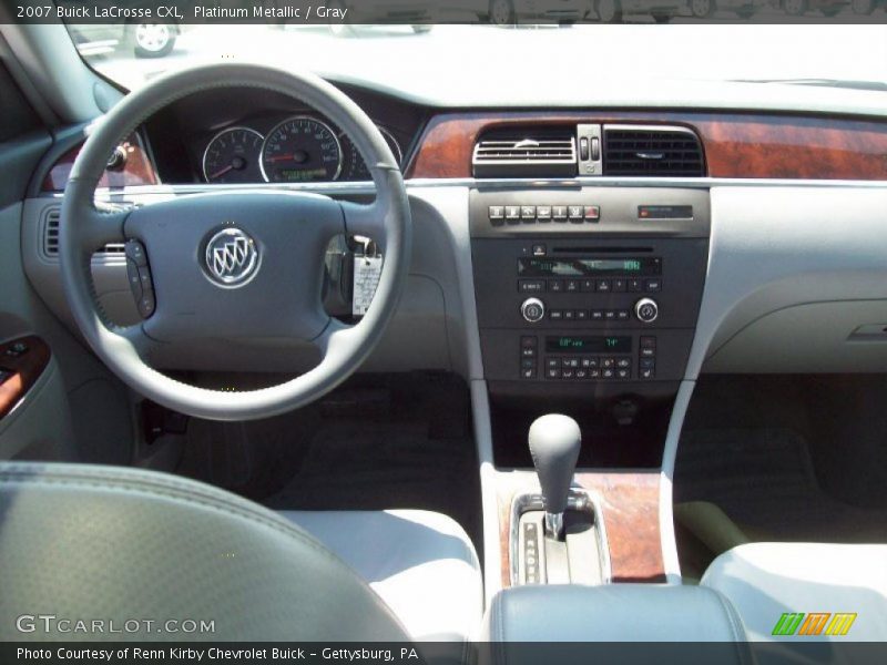 Platinum Metallic / Gray 2007 Buick LaCrosse CXL