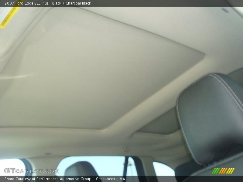 Black / Charcoal Black 2007 Ford Edge SEL Plus