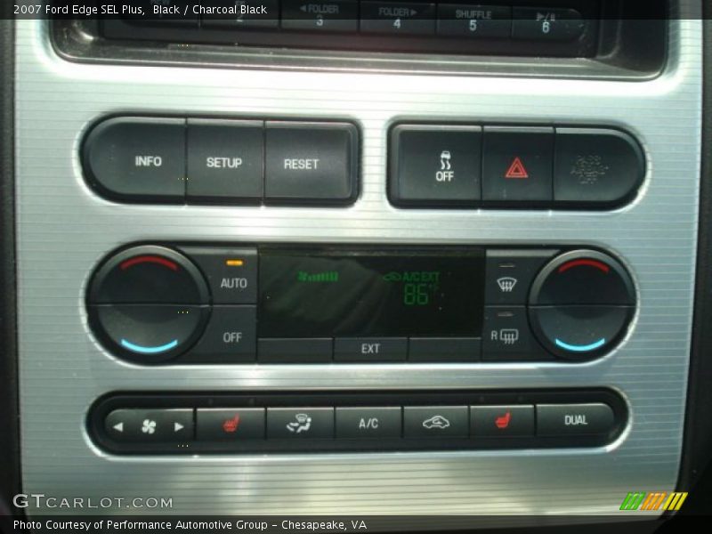 Black / Charcoal Black 2007 Ford Edge SEL Plus