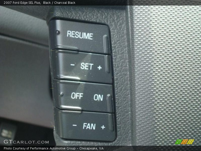 Black / Charcoal Black 2007 Ford Edge SEL Plus