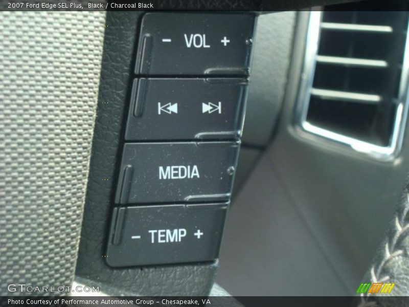 Black / Charcoal Black 2007 Ford Edge SEL Plus