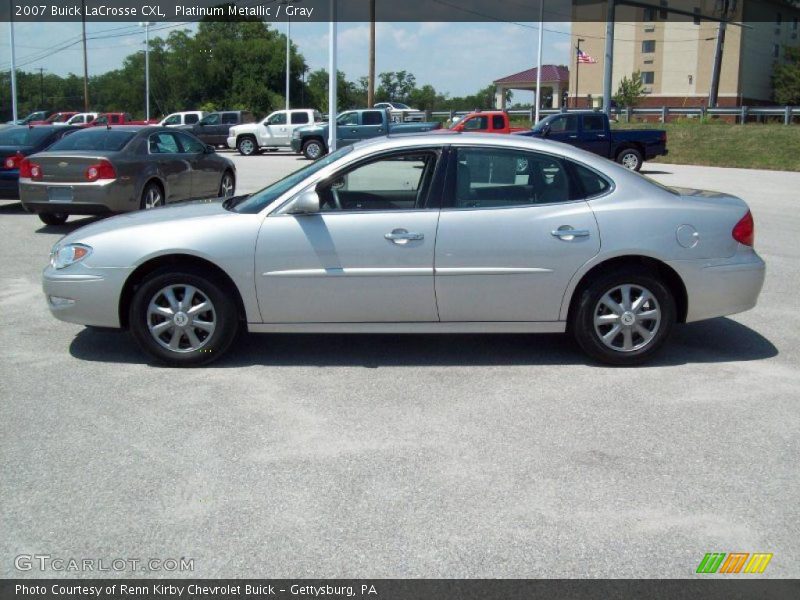 Platinum Metallic / Gray 2007 Buick LaCrosse CXL