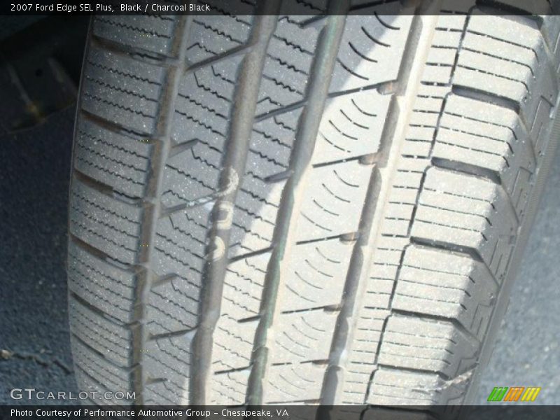 Black / Charcoal Black 2007 Ford Edge SEL Plus