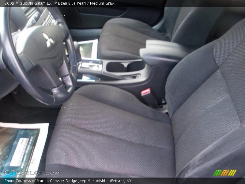 Maizen Blue Pearl / Medium Gray 2009 Mitsubishi Galant ES