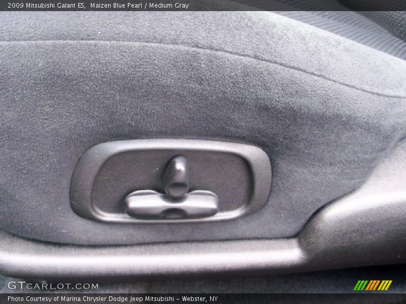 Maizen Blue Pearl / Medium Gray 2009 Mitsubishi Galant ES
