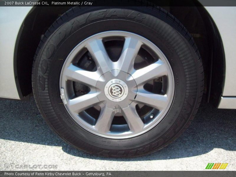 Platinum Metallic / Gray 2007 Buick LaCrosse CXL