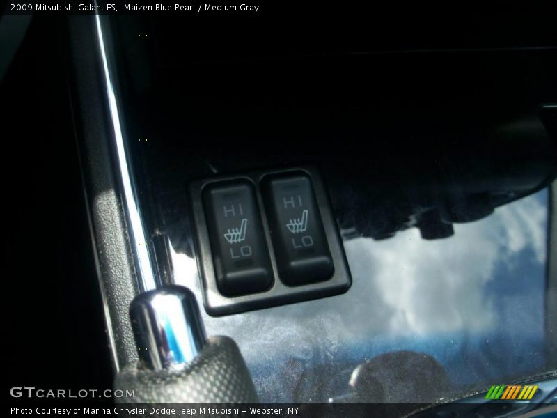 Maizen Blue Pearl / Medium Gray 2009 Mitsubishi Galant ES