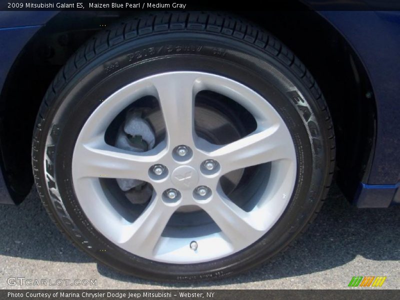 Maizen Blue Pearl / Medium Gray 2009 Mitsubishi Galant ES