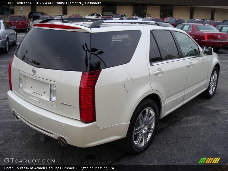 White Diamond / Cashmere 2007 Cadillac SRX 4 V6 AWD