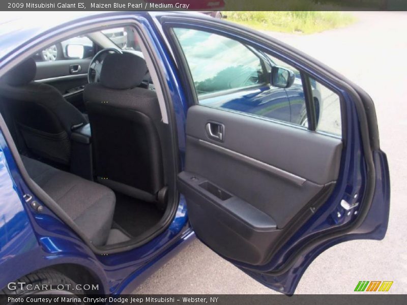 Maizen Blue Pearl / Medium Gray 2009 Mitsubishi Galant ES