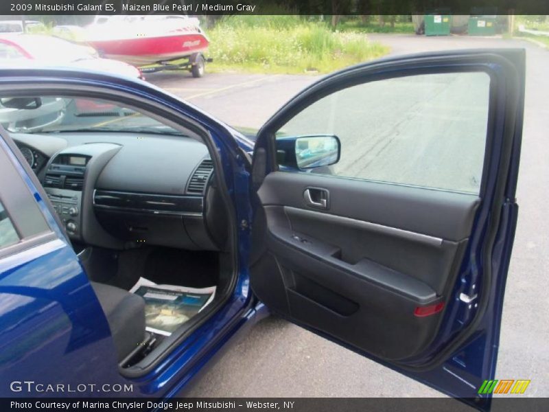 Maizen Blue Pearl / Medium Gray 2009 Mitsubishi Galant ES