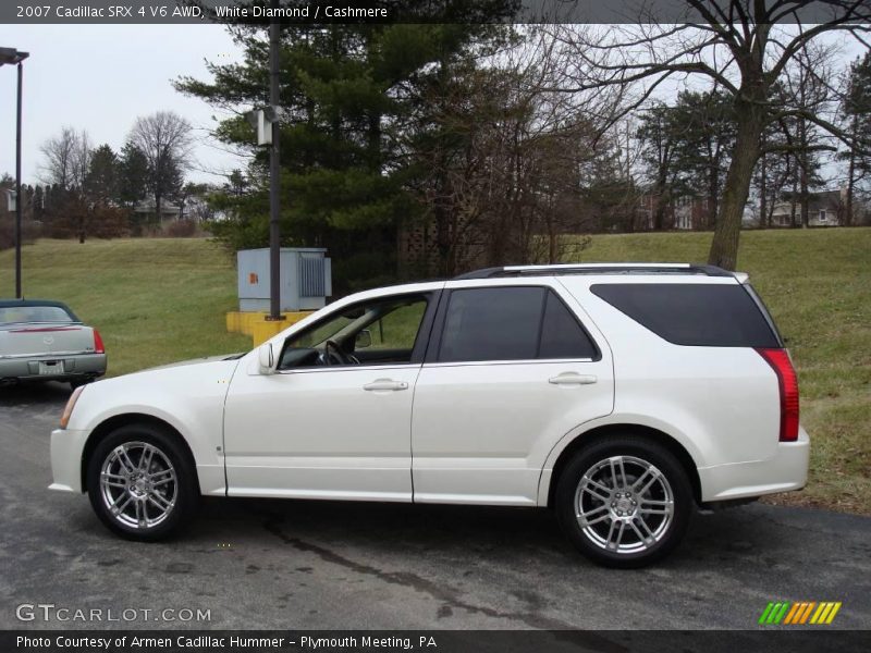 White Diamond / Cashmere 2007 Cadillac SRX 4 V6 AWD