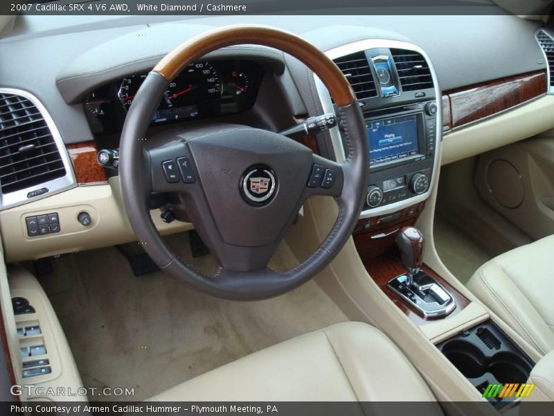 White Diamond / Cashmere 2007 Cadillac SRX 4 V6 AWD