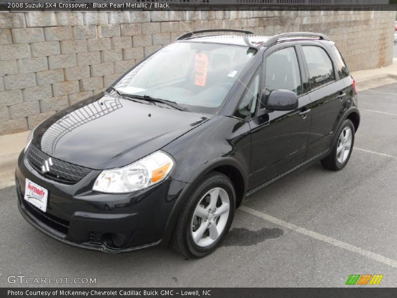 Black Pearl Metallic / Black 2008 Suzuki SX4 Crossover