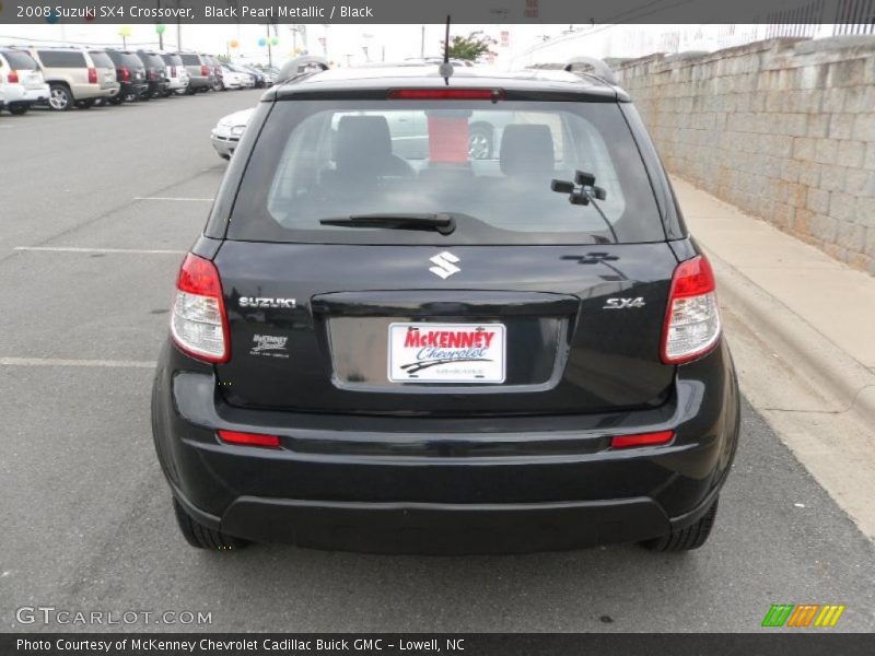 Black Pearl Metallic / Black 2008 Suzuki SX4 Crossover