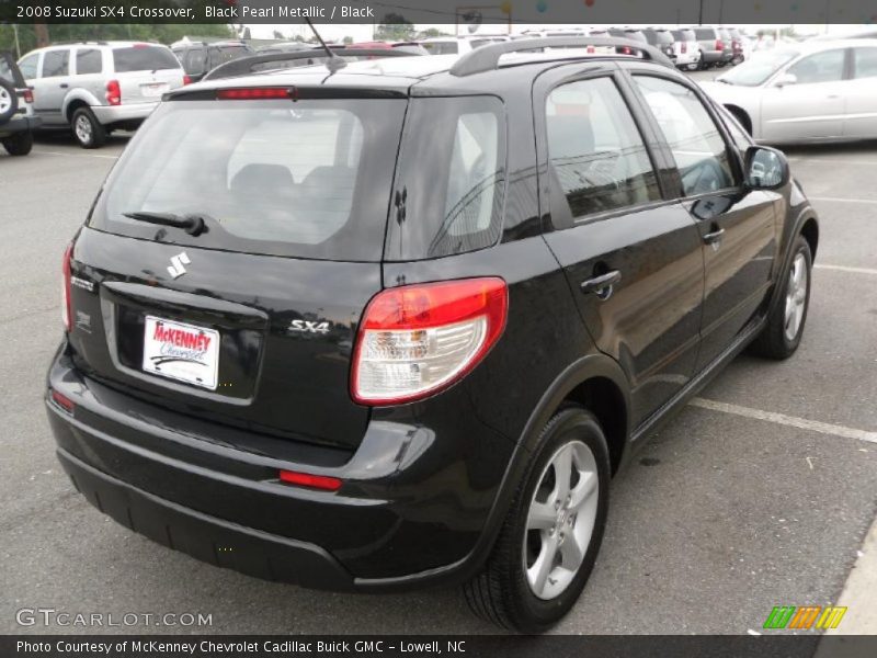 Black Pearl Metallic / Black 2008 Suzuki SX4 Crossover