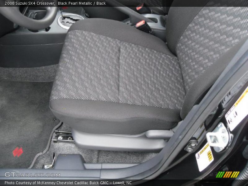 Black Pearl Metallic / Black 2008 Suzuki SX4 Crossover
