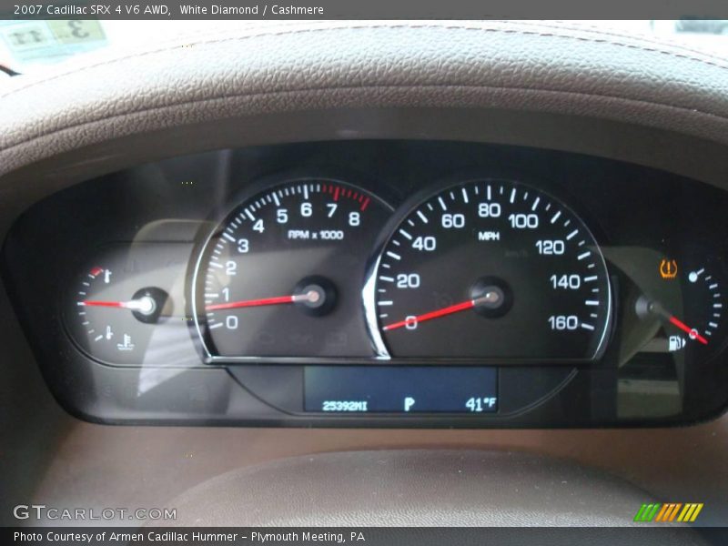 White Diamond / Cashmere 2007 Cadillac SRX 4 V6 AWD