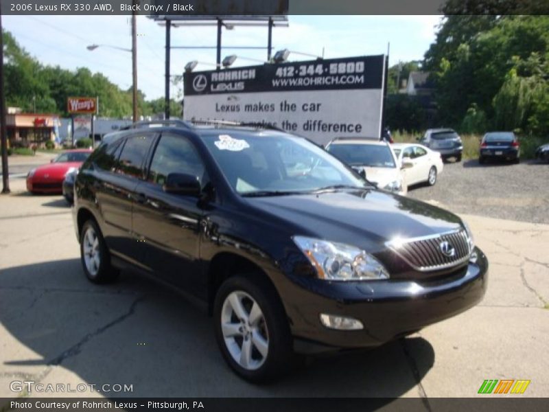 Black Onyx / Black 2006 Lexus RX 330 AWD