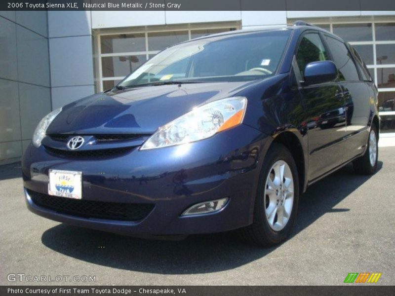 Nautical Blue Metallic / Stone Gray 2006 Toyota Sienna XLE