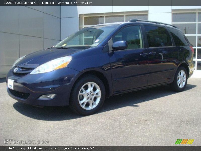Nautical Blue Metallic / Stone Gray 2006 Toyota Sienna XLE
