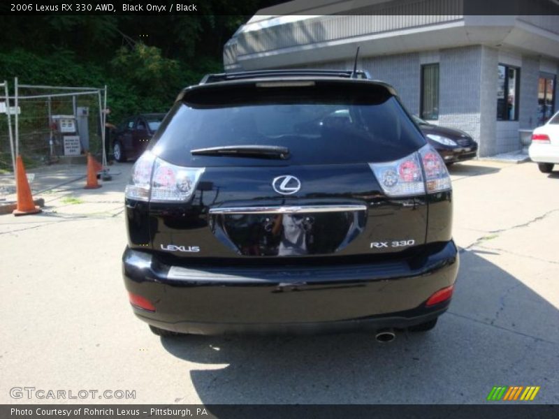 Black Onyx / Black 2006 Lexus RX 330 AWD