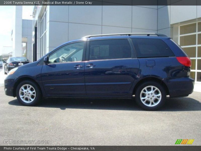 Nautical Blue Metallic / Stone Gray 2006 Toyota Sienna XLE