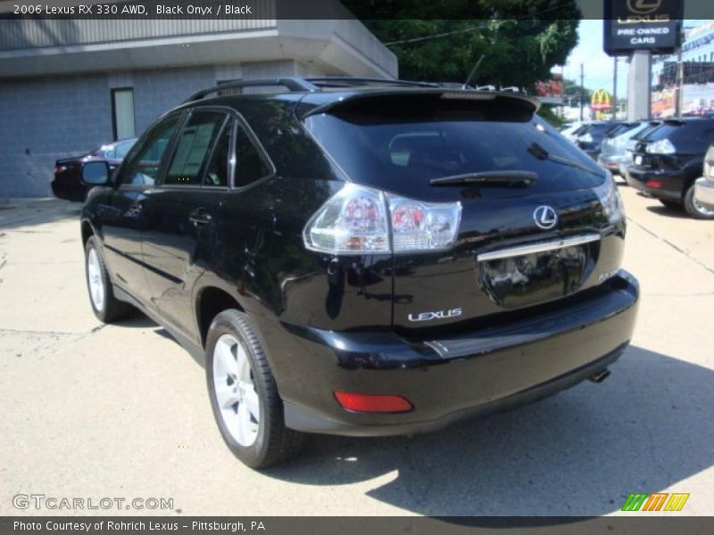 Black Onyx / Black 2006 Lexus RX 330 AWD