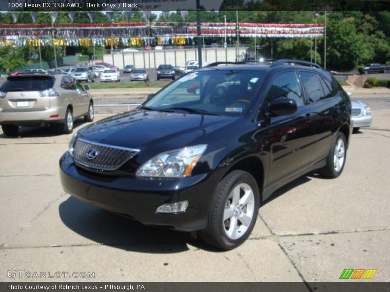 Black Onyx / Black 2006 Lexus RX 330 AWD