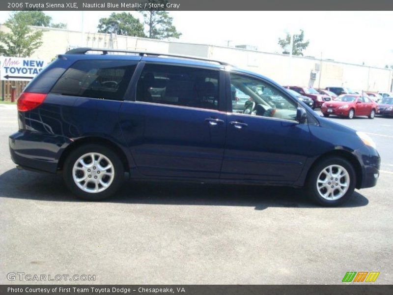 Nautical Blue Metallic / Stone Gray 2006 Toyota Sienna XLE