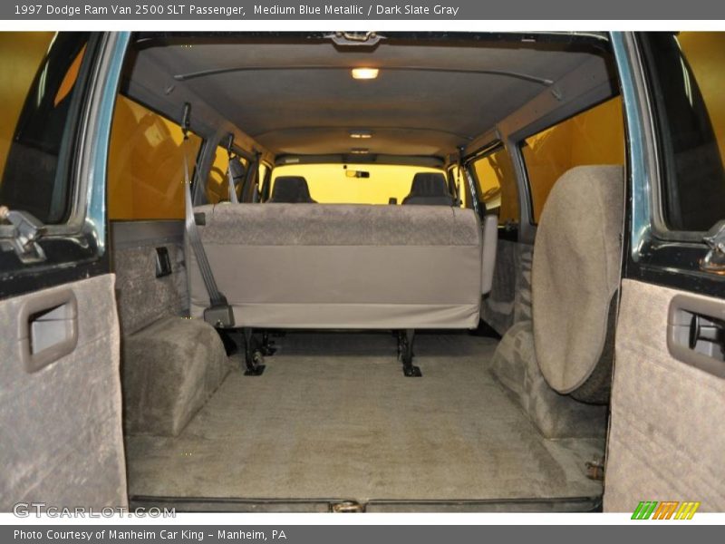 Medium Blue Metallic / Dark Slate Gray 1997 Dodge Ram Van 2500 SLT Passenger
