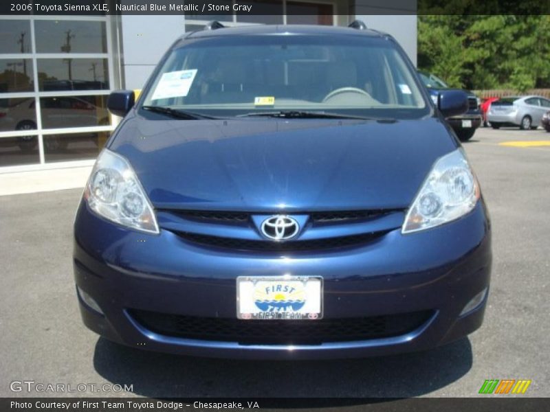 Nautical Blue Metallic / Stone Gray 2006 Toyota Sienna XLE