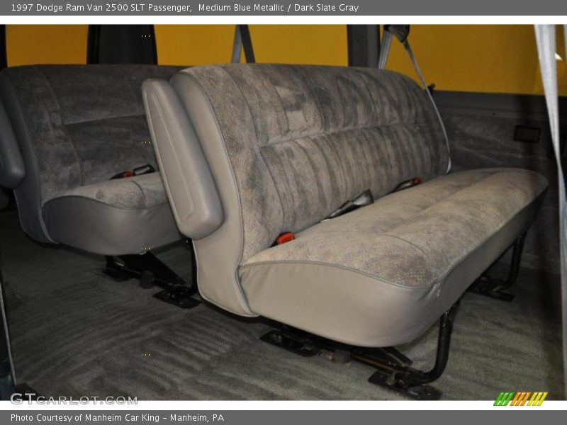 Medium Blue Metallic / Dark Slate Gray 1997 Dodge Ram Van 2500 SLT Passenger