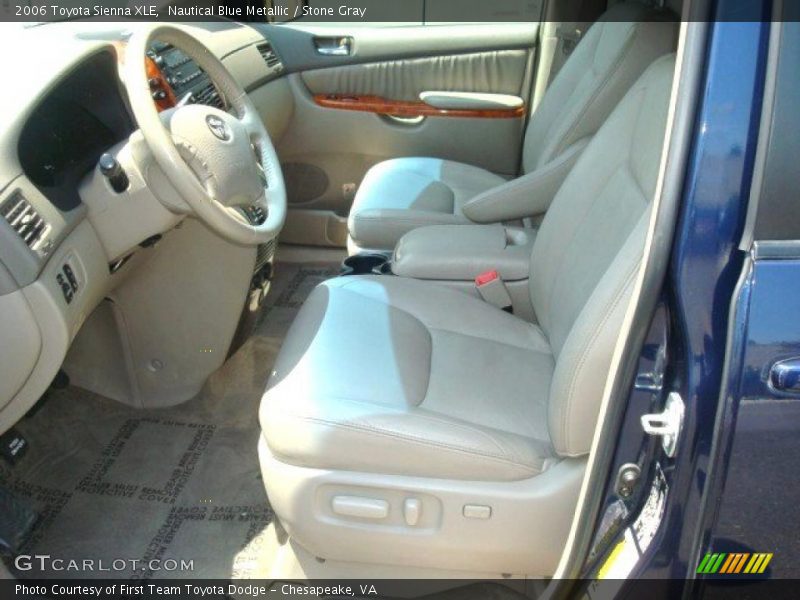 Nautical Blue Metallic / Stone Gray 2006 Toyota Sienna XLE