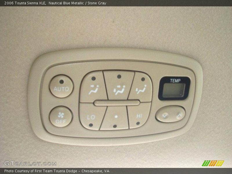 Nautical Blue Metallic / Stone Gray 2006 Toyota Sienna XLE