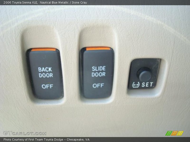 Nautical Blue Metallic / Stone Gray 2006 Toyota Sienna XLE