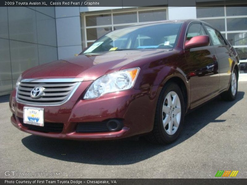 Cassis Red Pearl / Graphite 2009 Toyota Avalon XL