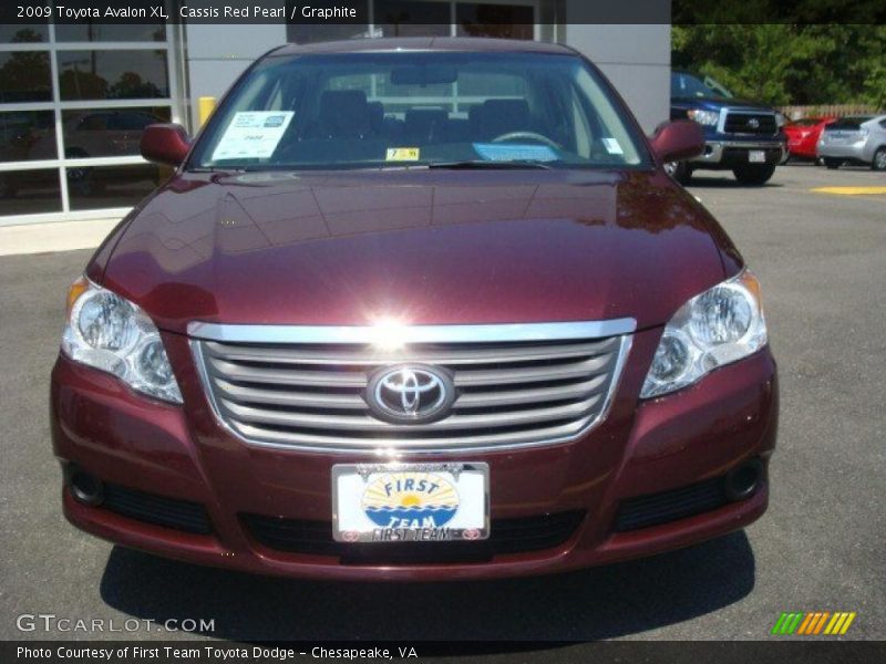 Cassis Red Pearl / Graphite 2009 Toyota Avalon XL